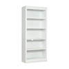 Alilang 35.83 Inch White Wooden Bookshelf with Adjustable Shelves and Vertical Panel Design - White - 3 of 4