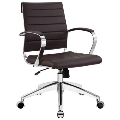 Jive Mid Back Office Chair Brown - Modway