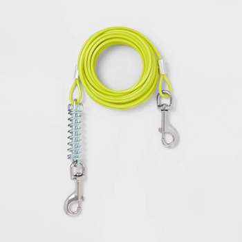 Heavyweight Cable Tie-Out for Dogs - 100lbs - 30ft - Boots & Barkley™