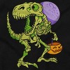 Halloween Dinosaur Skeleton Trick or Treat Toddler Baby Graphic T Shirt Brisco Brands - 2 of 4