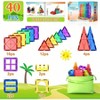 Magnetic Tiles Toys Toy for 40PCS Safe Creativity Building Blocks for - 3 of 3