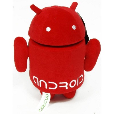 Commonwealth Toys Android 10" Plush: Red