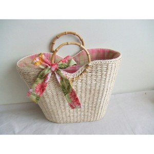 C&F Home Primavera Straw Satchel - 1 of 2