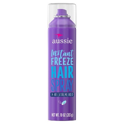 Aussie Instant Freeze Hairspray with Jojoba Oil & Sea Kelp - 10oz