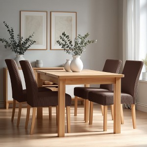 Deconovo Universal Soft Stretch Chair Slipcovers Set of 6 - 1 of 4