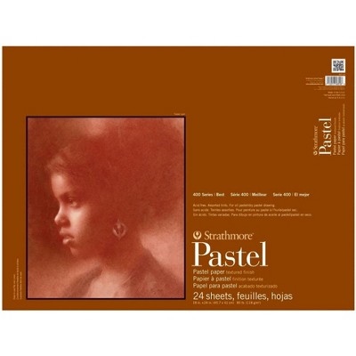 Strathmore 400 Series Pastel Pad, 18 x 24 Inches, 80 lb, 24 Sheets