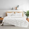 Puredown Ultra-Lightweight White Down Blanket, Soft Bed Cover For All Season - 3 of 4