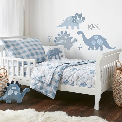 DINOSAUR BEDDING hotsell SET, dinosaur baby blanket, baby boy bedding, crib sheet, personalized bedding set