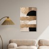Art Remedy Sunny Cloudy Gold Brown Earthy Abstract Wall Art Unframed - 2 of 4