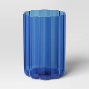 16.91oz Iced Coffee Tall Glass Tumbler Blue - Room Essentials™ - 1 of 3