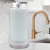 SharpChef Countertop Paper Towel Holder, Weighted Base, Non Slip, Stainless Steel Finish, Rust Proof, Fits Most Size Paper Roll - 3 of 4