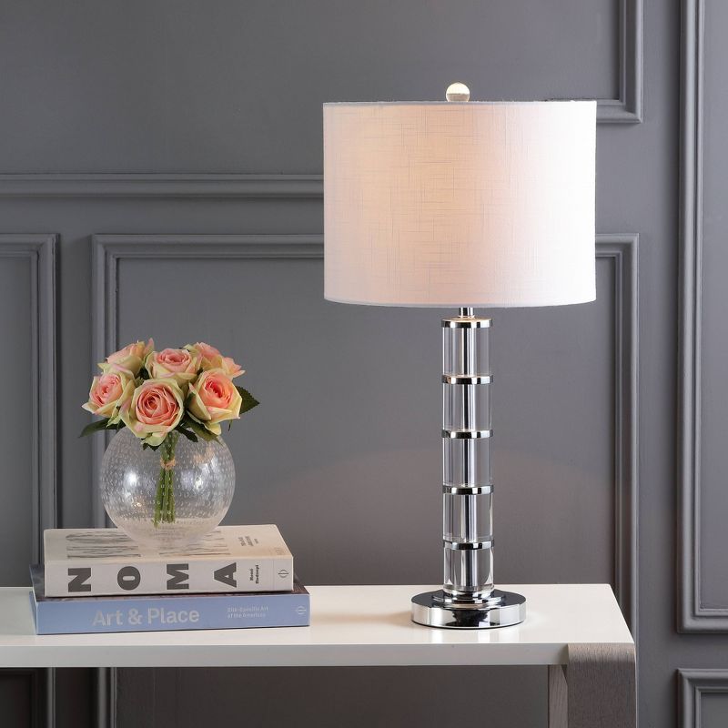 26&#34; Crystal Hailey Table Lamp (Includes LED Light Bulb) Clear - JONATHAN Y, 3 of 7