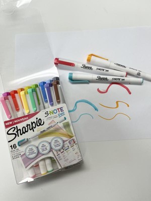 Sharpie S-note 8pk Dual Tip Creative Highlighters Assorted Colors : Target