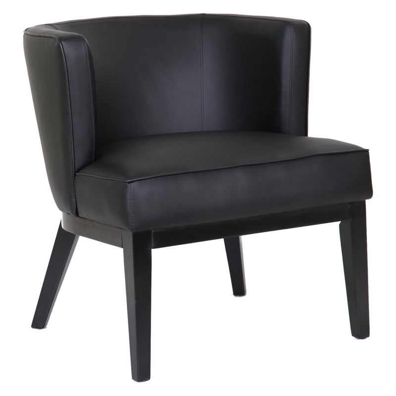 Ava Accent Chair Black - Boss Office Products, 1 of 7