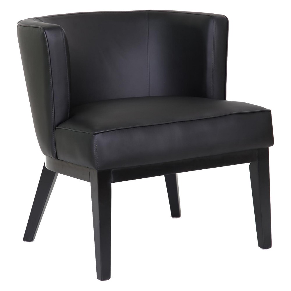 Photos - Computer Chair BOSS Ava Accent Chair Black -  Office Products 