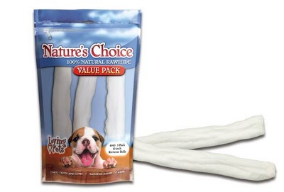 Loving Pets Nature's Choice 10 Inch White Retriever Rolls (3 Pack)