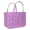 Large EVA Flex Tote – 18in W x 8.75in D x 13in H – Waterproof, Washable - 4 of 4