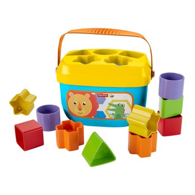 fisher price activity cube with blocks