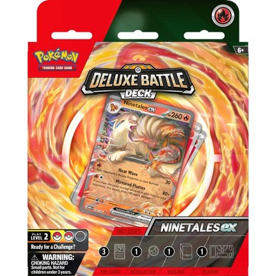 POKEMON Pokemon TCG: Ninetales ex Deluxe Battle Deck (Ready-to-Play 60-Card Deck & Accessories)
