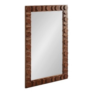 Kate and Laurel Lunara Wood Rectangle Mirror - 1 of 4