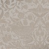 William Morris at Home Strawberry Thief Fibrous Neutral Wallpaper - 4 of 4