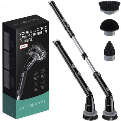 Simply Natural Electric Spin Brush Scrubber with Extension Pole - 20593587