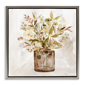 Stupell Industries Earthy Mixed Fall Botanicals, 18" x 18" - 1 of 4