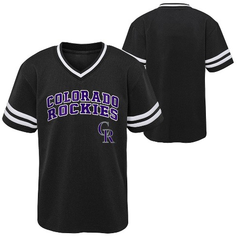 Colorado Rockies 4T Black Jersey