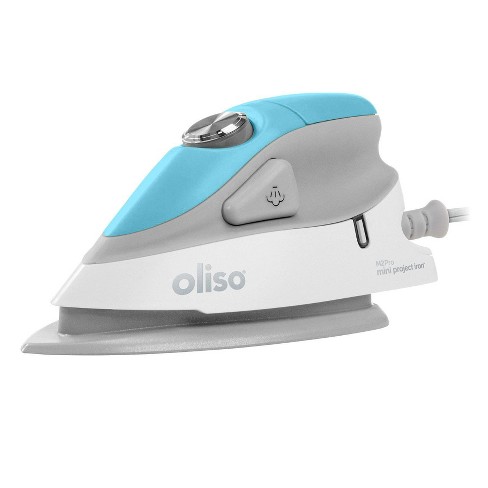 Oliso Mini Project Iron with Silicone Trivet Turquoise