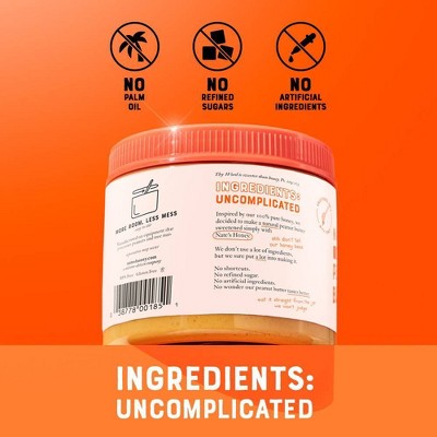 Nate's Honey Creamy All Natural Peanut Butter - 15oz