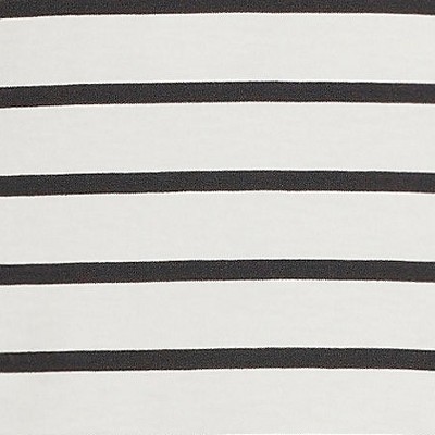 ivory/black breton stripe