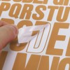 Unique Bargains Vinyl Self-Adhesive Indoor Outdoor Decorative Stickers 12 Sheets - 4 of 4
