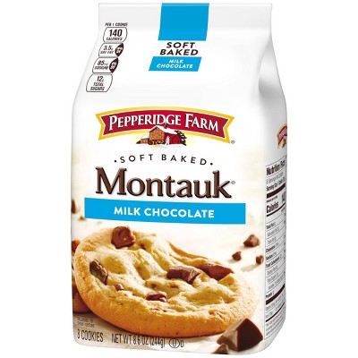 Pepperidge Farm Montauk Soft Baked Milk Chocolate Cookies - 8.6oz
