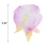 Unique Bargains Flowers Pattern Hair Clip 3.54" Light Purple 1 Pc - 4 of 4