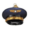 Old World Christmas Blown Glass Ornament for Christmas Tree, Pilot's Cap - 2 of 4
