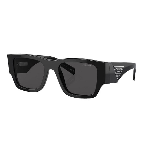 Prada Pr 10zs 1ab5s0 Unisex Pillow Sunglasses Black 54mm : Target