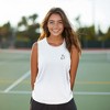Dalix Ghost Embroidered Muscle Tank Sleeveless Cotton Soft Summer Womens - 2 of 4