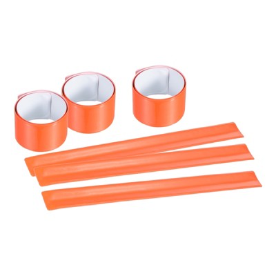 Unique Bargains High Visibility Reflective Arm Wrist Ankle Bands for Night Running 6 Pcs