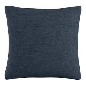 Navy Solid Throw Pillow - Skyline Furniture, Adult Unisex, Blue