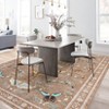 Insect Washable Soft Area Rugs for Living Room Bedroom Dining Room Stain Resistant Ultra-Thin Non Slip Rug Large Carpet for Office Nursery Bedroom - 4 of 4