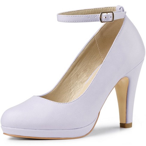 White round 2024 toe pumps