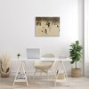 Stupell Industries Vintage Ski Slopes Winter Athletes Sepia Tone Photography Canvas Wall Art - 2 of 4