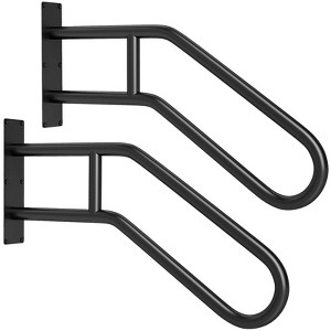 Costway 1/2 PCS Heavy-duty Handrail Non-slip Wall Mount Stair Hand Railing Grab Bar for Elderly - 1 of 4