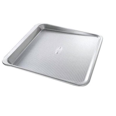 USA Pan 14 in. W X 14 in. L Cookie Sheet Silver