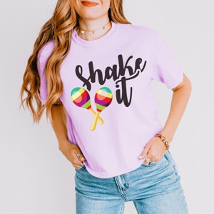 Simply Sage Market Shake It Maracas Boxy Crop Top - 1 of 4
