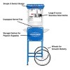Great Northern Popcorn 8 oz. Foundation Popcorn Machine with Cart - Blue - 3 of 4