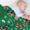 DSANE Dachshund Dog Christmas Christmas Throw Blanket Soft Fleece Christmas Blanket Cozy Flannel Throw for Couch Bed - 4 of 4