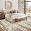 Modern Abstract Washable Living Room Bedroom Area Rugs, Soft Large Non Slip Floor Carpet for Home Office - 4 of 4