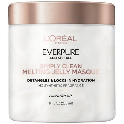 L'Oreal Paris EverPure Simply Clean Melting Jelly Masque Hair Treatment - 8 fl oz