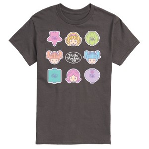 Men's - Polly Pocket - Polly Pocket Grid Short Sleeve Graphic T-Shirt - 1 of 4